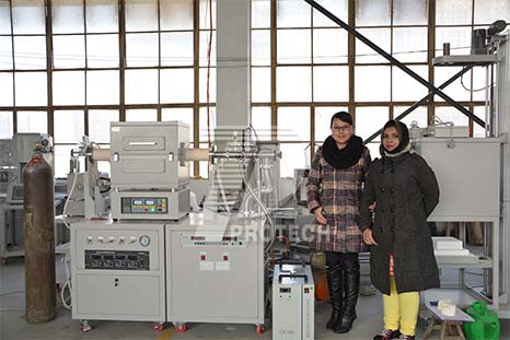 1700℃ Alumina Tube CVD System for Advanced Powder Material Synthesis